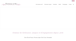 Desktop Screenshot of ceremoniedereve.com